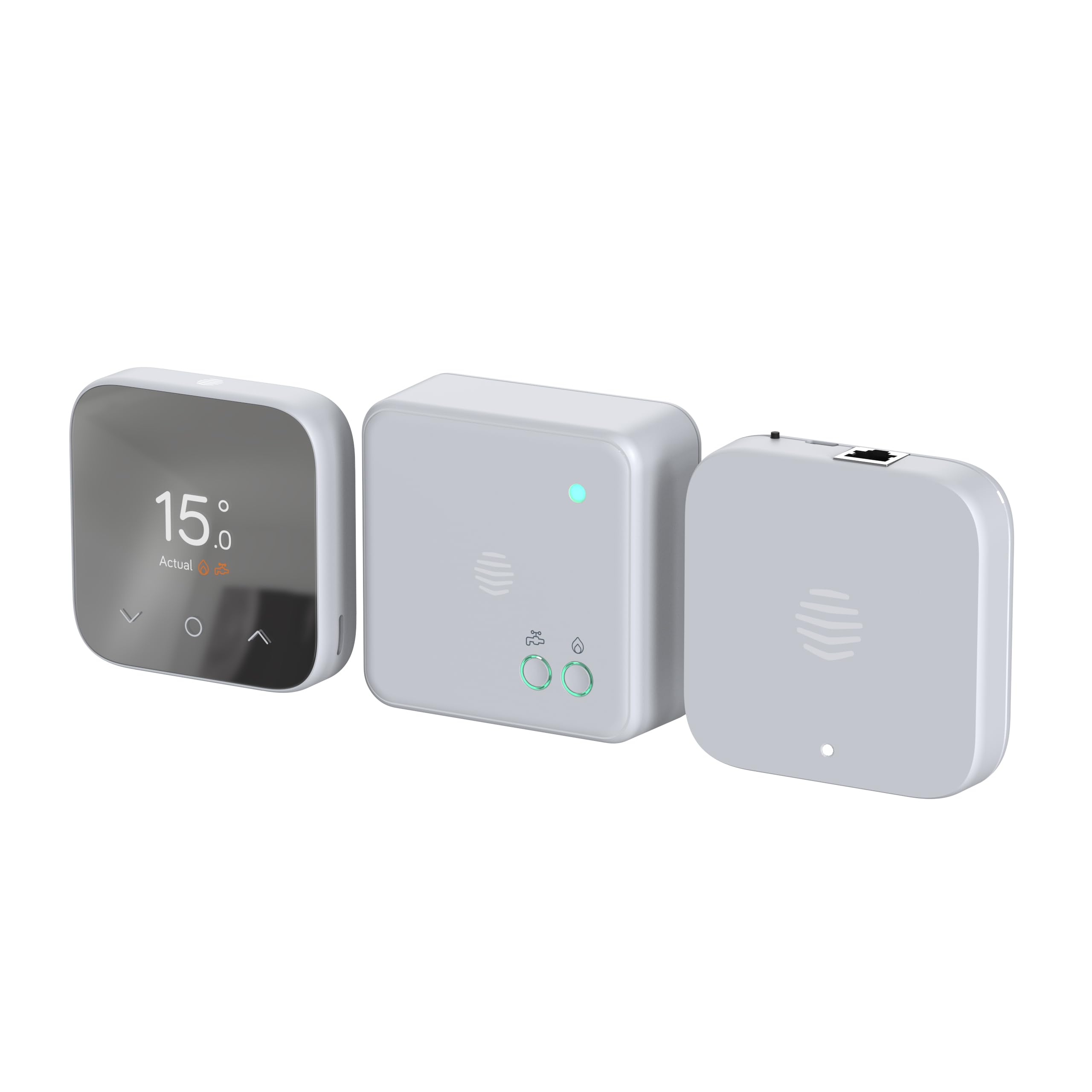 Hive Thermostat Mini For Heating Control & Hot Water (Self Install), With Hive Nano 3 Hub (OpenTherm), White - Image 2