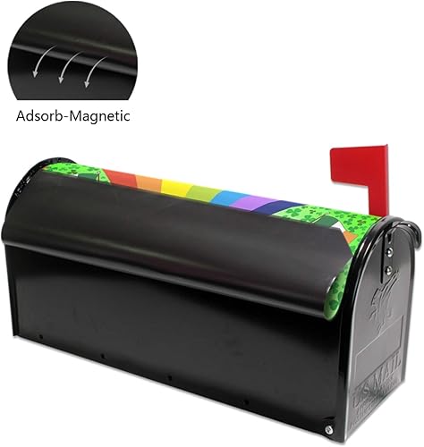 Miniatura 10 de ALAZA Funda magnética para buzón de Navidad con diseño de muñeco de nieve para buzón de Año Nuevo, decoración del hogar para exteriores, tamaño