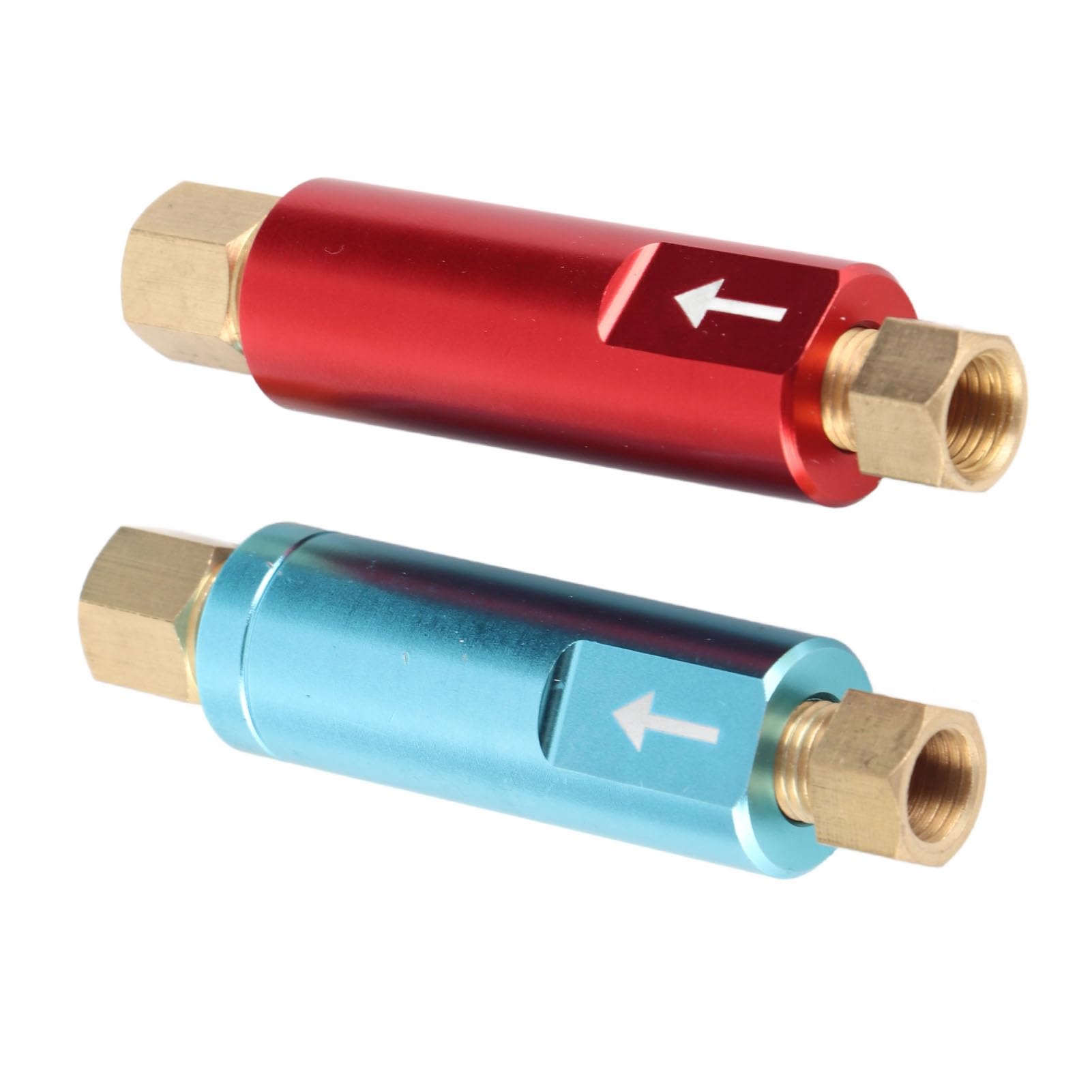 2pcs Valve Résiduelle Métal Frein Résiduel Pression Clapet Anti-retour Universel pour les Voitures de Course