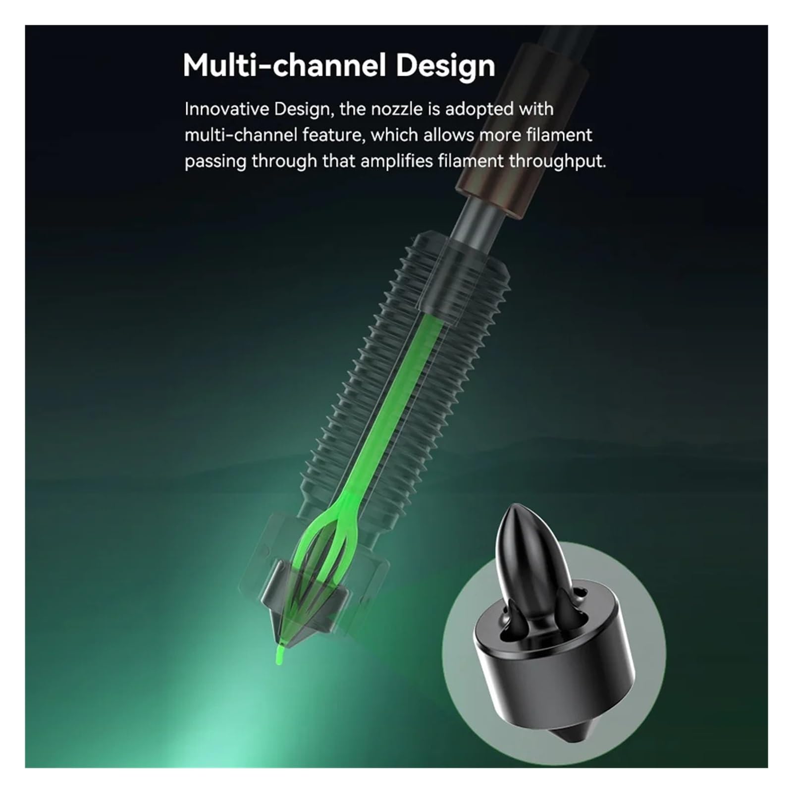 Ensemble de buses à haut débit, série 0.4mm/0.6mm/0.8mm-K2 adapté aux pièces d'imprimante 3D(0.8mm)