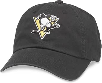 AMERICAN NEEDLE Blue Line Collection NHL National Hockey League Team Baseball Hat Adjustable Buckle Strap Dad Cap