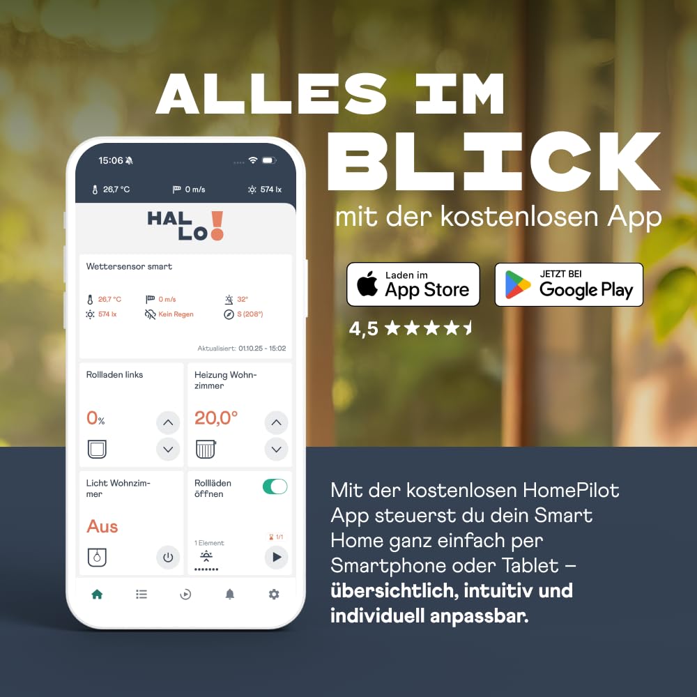 Home Pilot Gateway Smart-Home Zentrale Matter-Bridge Kompatibel Apple Home Amazon Alexa Google Assistant