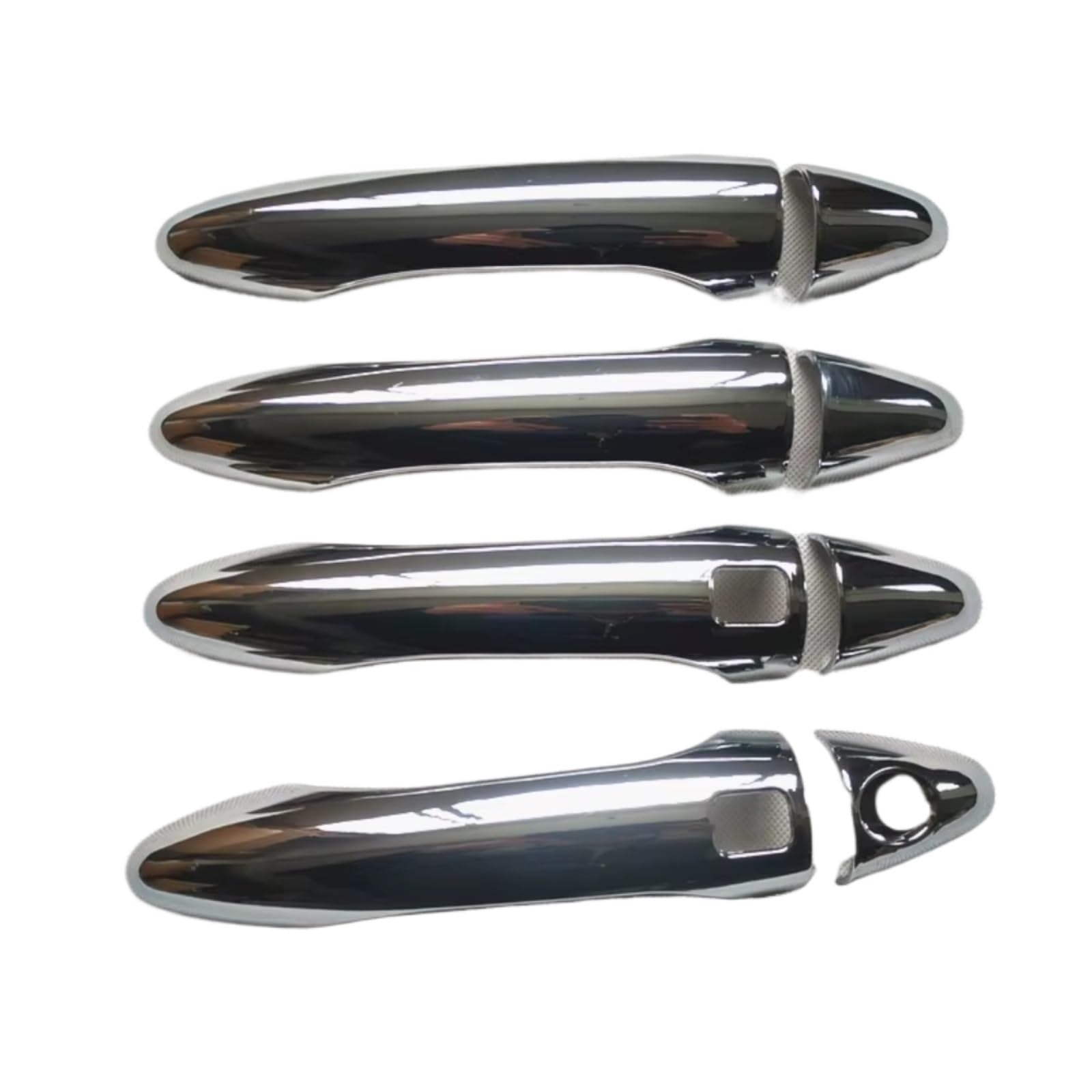 Qdzvalumv 4Dc-3 Car Door Handles Cover Shell Compatible With Kia For Cerato For Forte For K3 For Yd For Koup 2013-2017 Car Exterior Door Handle Cover Trim Accessories Set(4Dc-3)