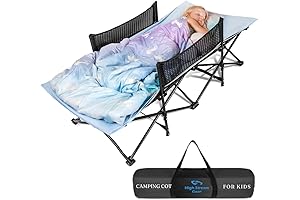 Cozy Dreams Toddler Cot: Sweet Slumber, Portable Adventure