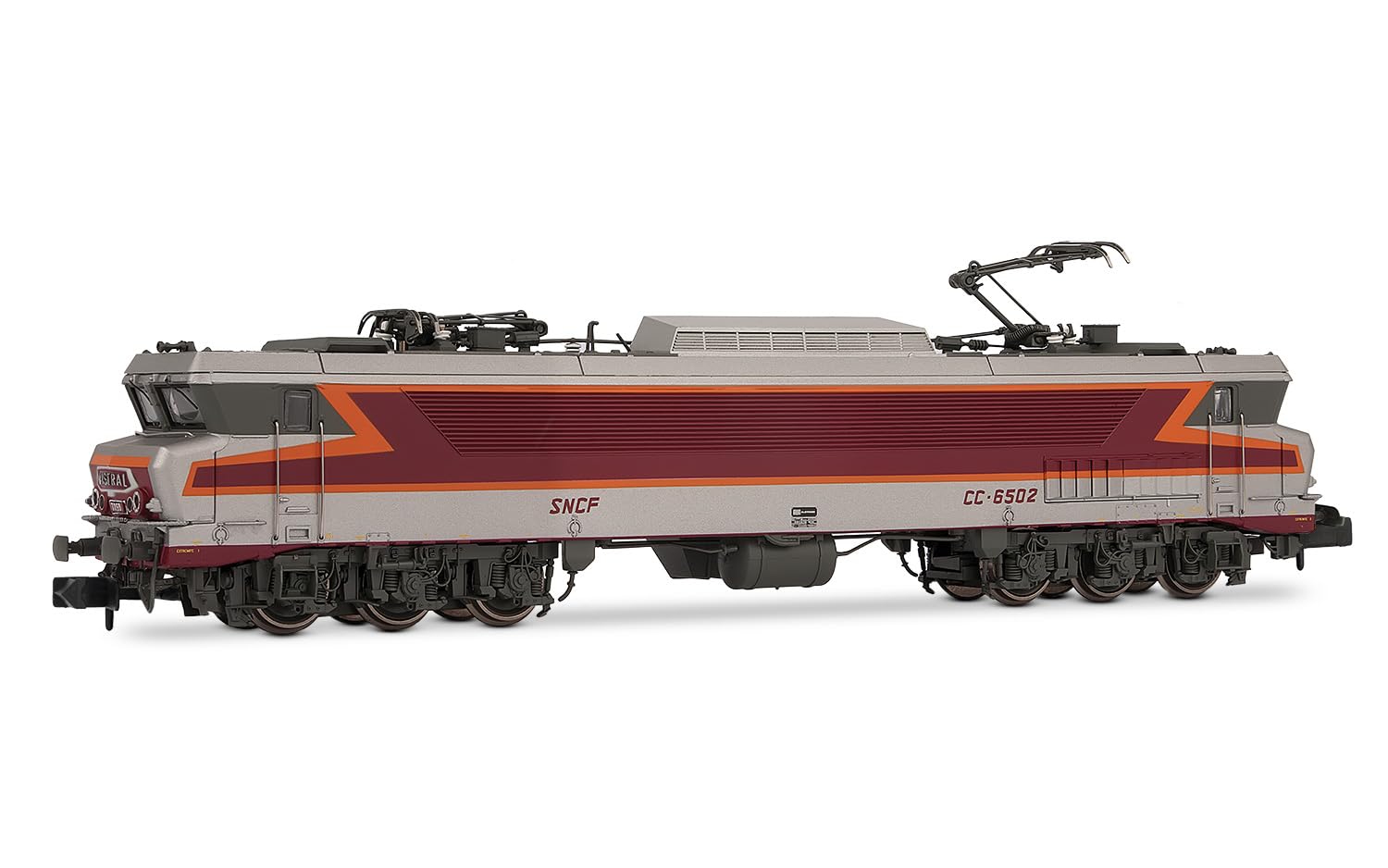 Arnold HN2650 SNCF, electric locomotive CC 6502 "Mistral", original silver livery, ep. IV Locomotive - Diesel