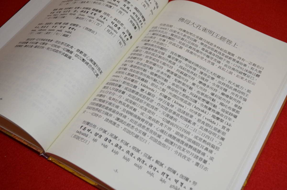 Amazon.co.jp: 『古梵文 仏母大孔雀明王経』（簡豊祺)｜輸入書