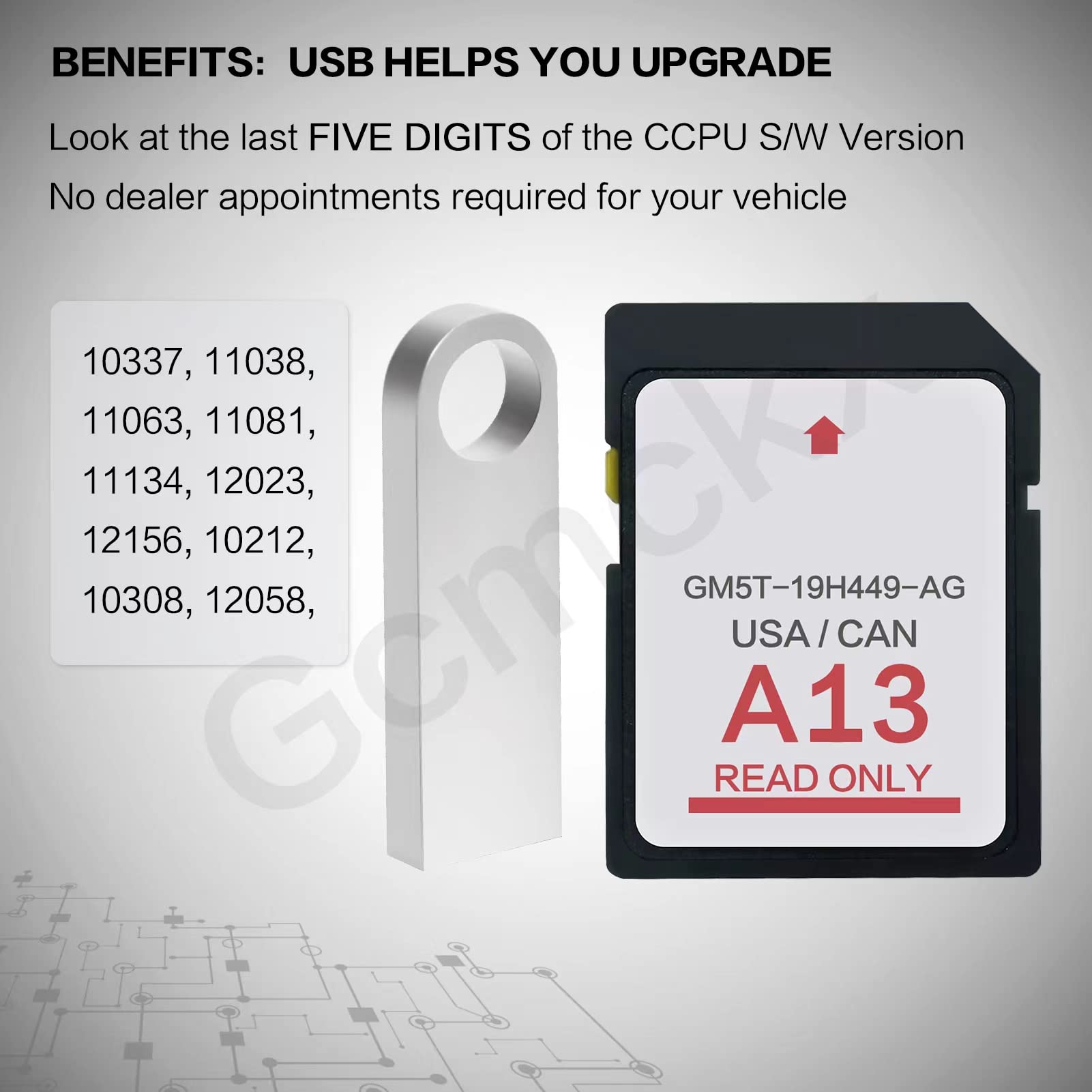 2022 Latest Map Navigation sd Card Update A12,A11,A10, A9, A8,A7 | Ford A13  Navigation sd Card for USB Upgrade U.S. and Canada SYNC Navigation System  Map Update | GM5T-19H449-AG : Electronics - Amazon.com
