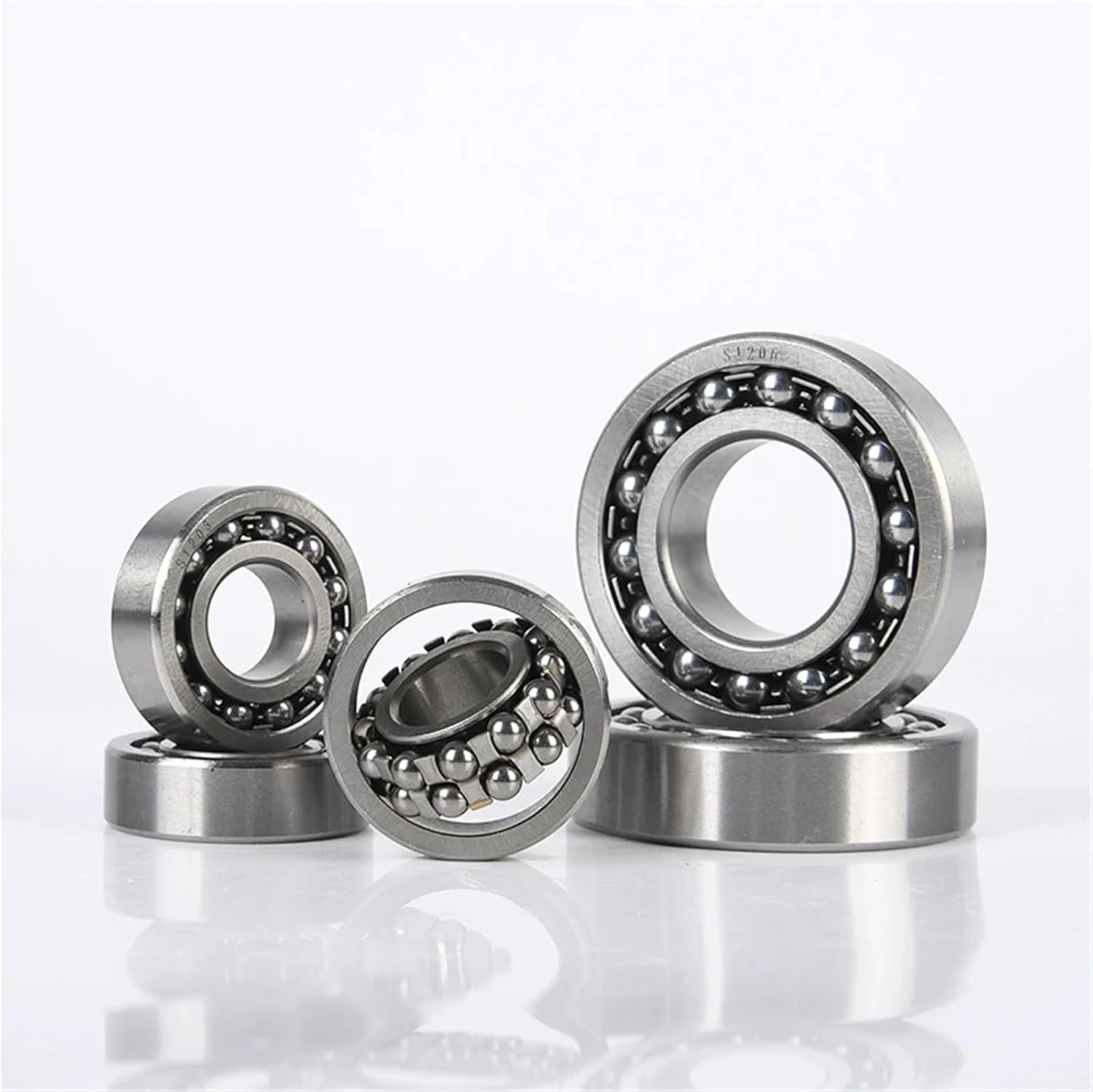 1pcs Rust Prevention and Corrosion Prevention Stainless Steel Self-Aligning Ball Bearings S 2307 2308 2309 2310 2311 2312 2313(S2307 35x80x31)