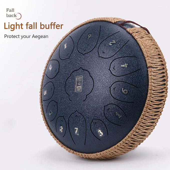 Cuerda trenzada para Steel Tongue Drum 12 pulgadas miniatura 6