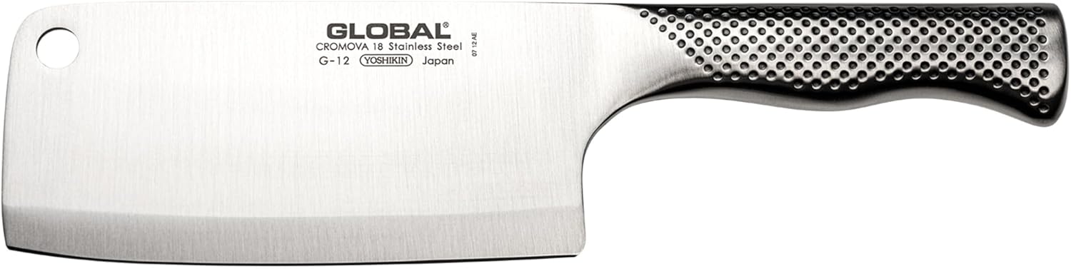 Global Meat Cleaver, 6 1/2", 16cm, Silver