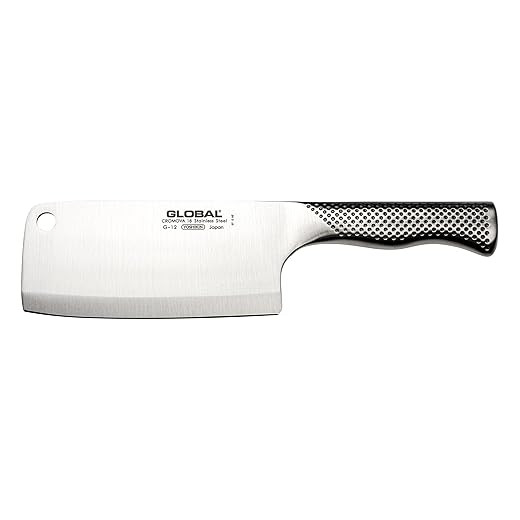 Global Meat Cleaver, 6 1/2", 16cm, Silver