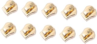 20 Pçs Reparo Zíper Puxador De Zíper Para Kits De Casacos Zíper Deslizante Substituição Suprimentos Zíper Prático Cabeças De Zíper Zíper Trava Deslizante Roupas Única Cabeça