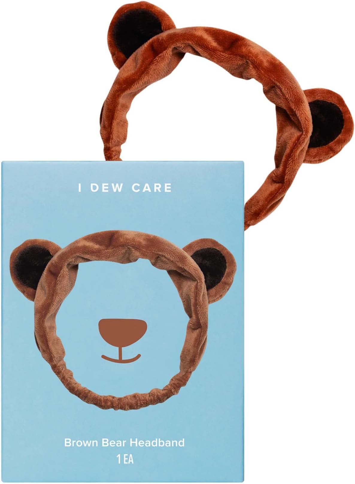 I DEW CARE Brown Bear Headband