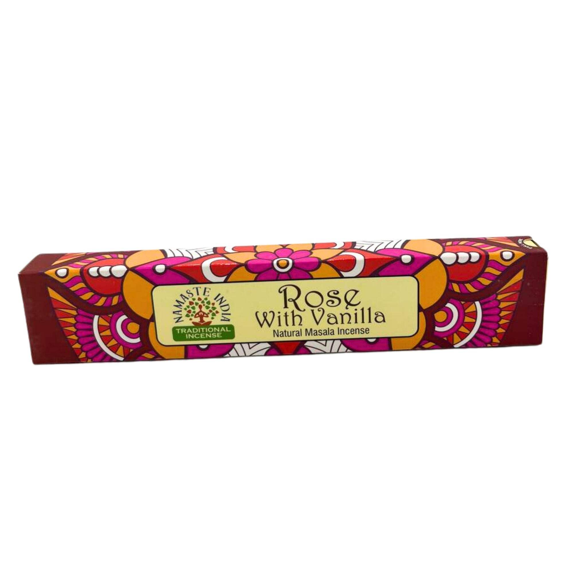 Incense Sticks Namaste Mandala Masala Rose With Vanilla Incense
