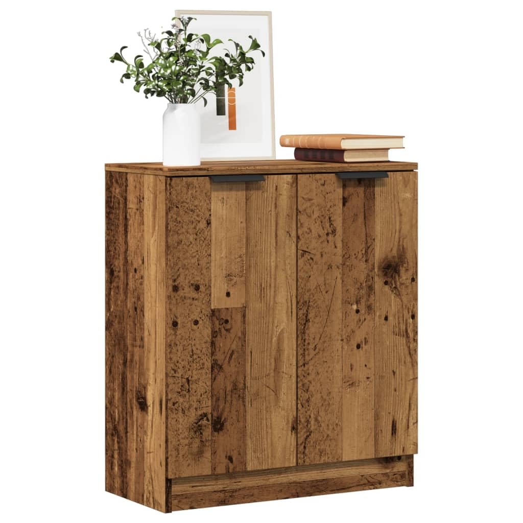 vidaXL Aparador de Madera de ingeniería Envejecida 60x30x70 cm
