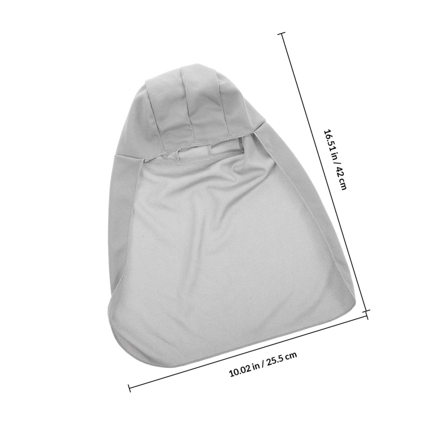 Ciieeo 6 Piezas Sombrero para Protección UV con Forro de Casco y Tiras Reflectantes, Material Spandex Transpirable para Senderismo y Deportes al Aire Libre con Protección de Cuello
