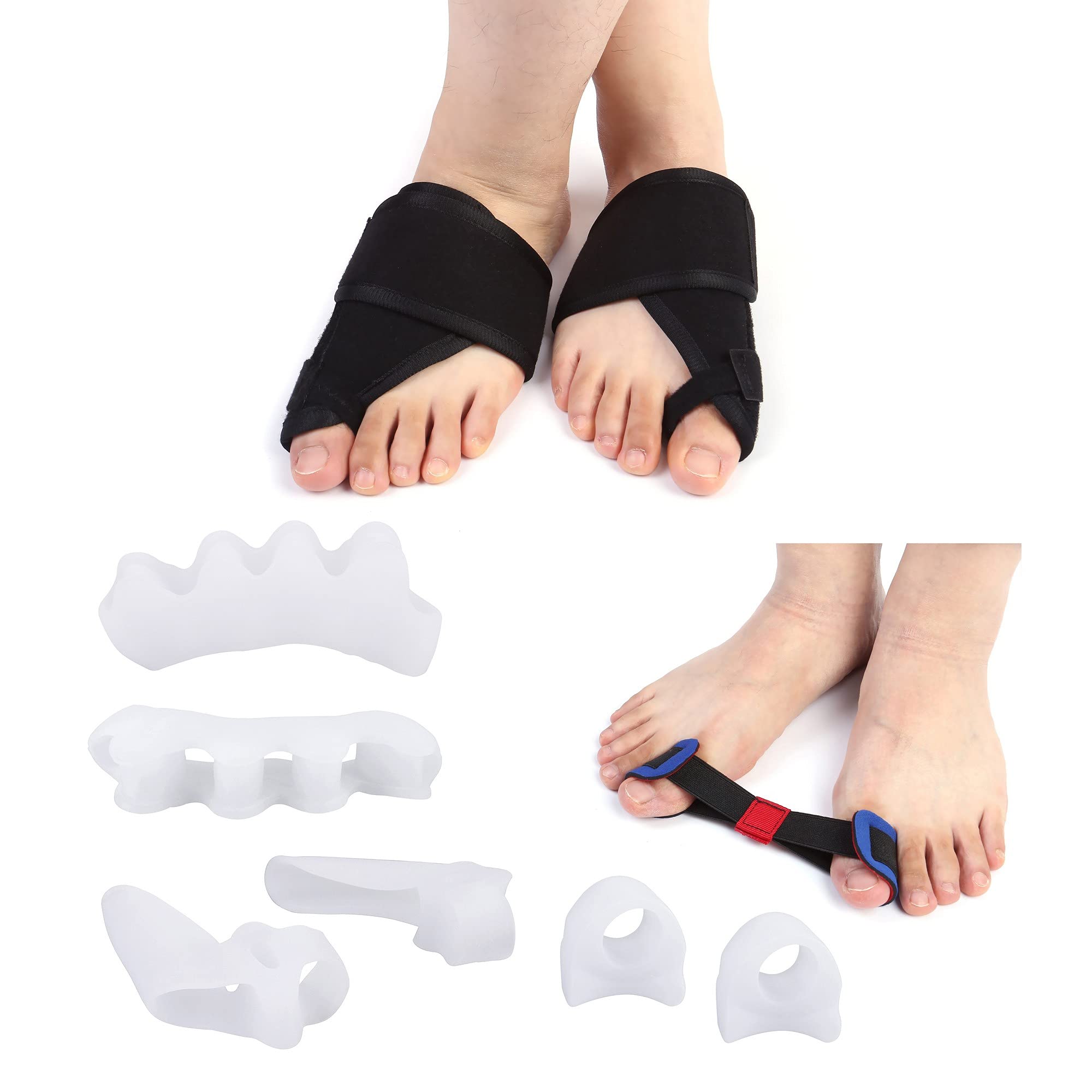 Buy Faletony 7pcs Bunion Corrector and Bunion Kit, Orthopedic Bunion