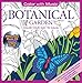 Botanical Garden Adult Coloring Book With Bonus Relaxation Music CD Included: Color With Music