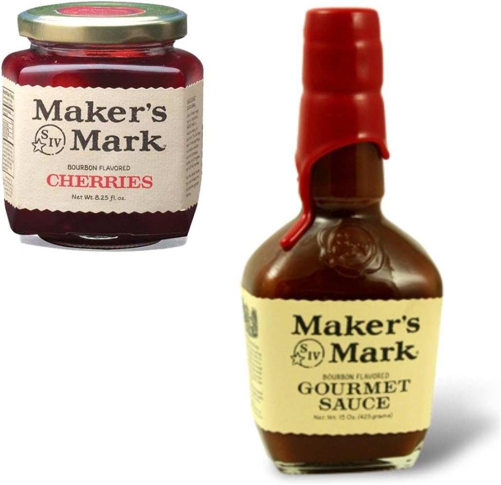 Maker's Mark Variety Pack - Maker's Mark Bourbon Flavored Cherries and Barbecue Sauce