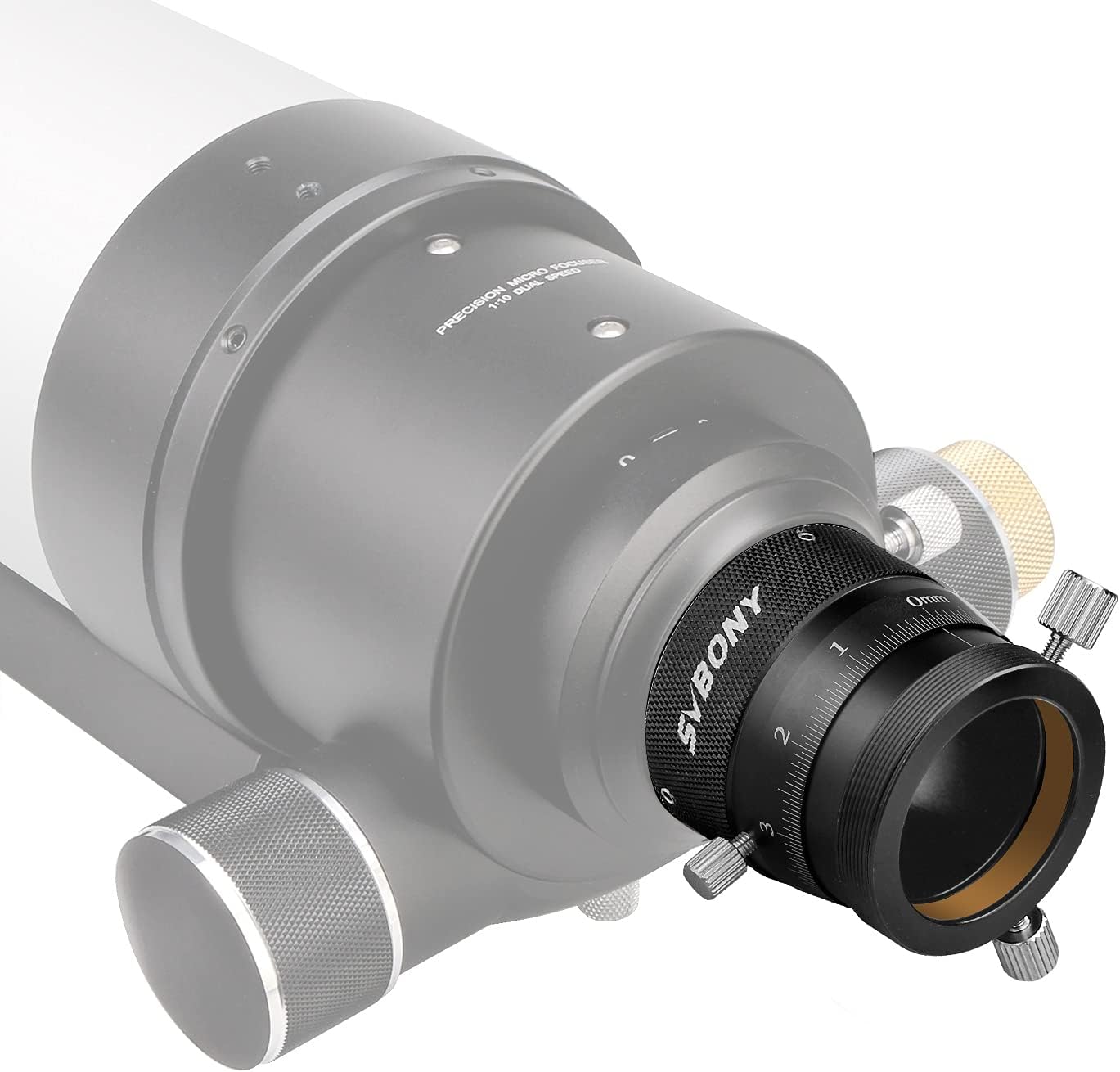 SVBONY SV161 1.25 inch Double Helical Focuser High Precision for Telescope Finder Guidescope with Brass Compression Ring