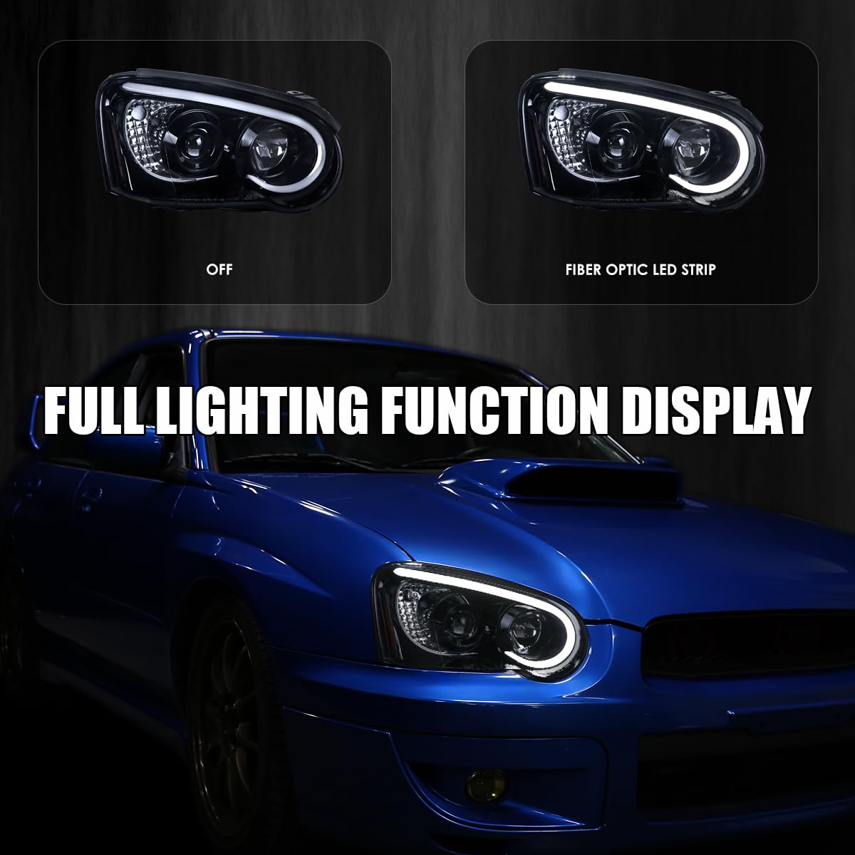 Amazon | SPEC-D TUNING 光沢ブラックスモークプロジェクターヘッド