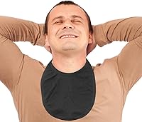 Vista 3 de EXCEART 2 unids cuello traqueotomía cubierta transpirable traqueostomía cuello estoma protector protector protector de polvo cubierta escudo