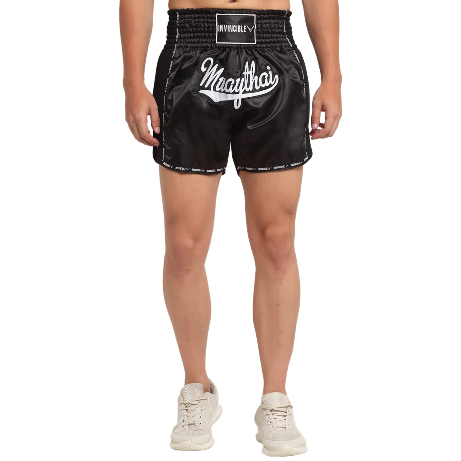Invincible Men's Muay Thai Boxing Shorts-picture-25