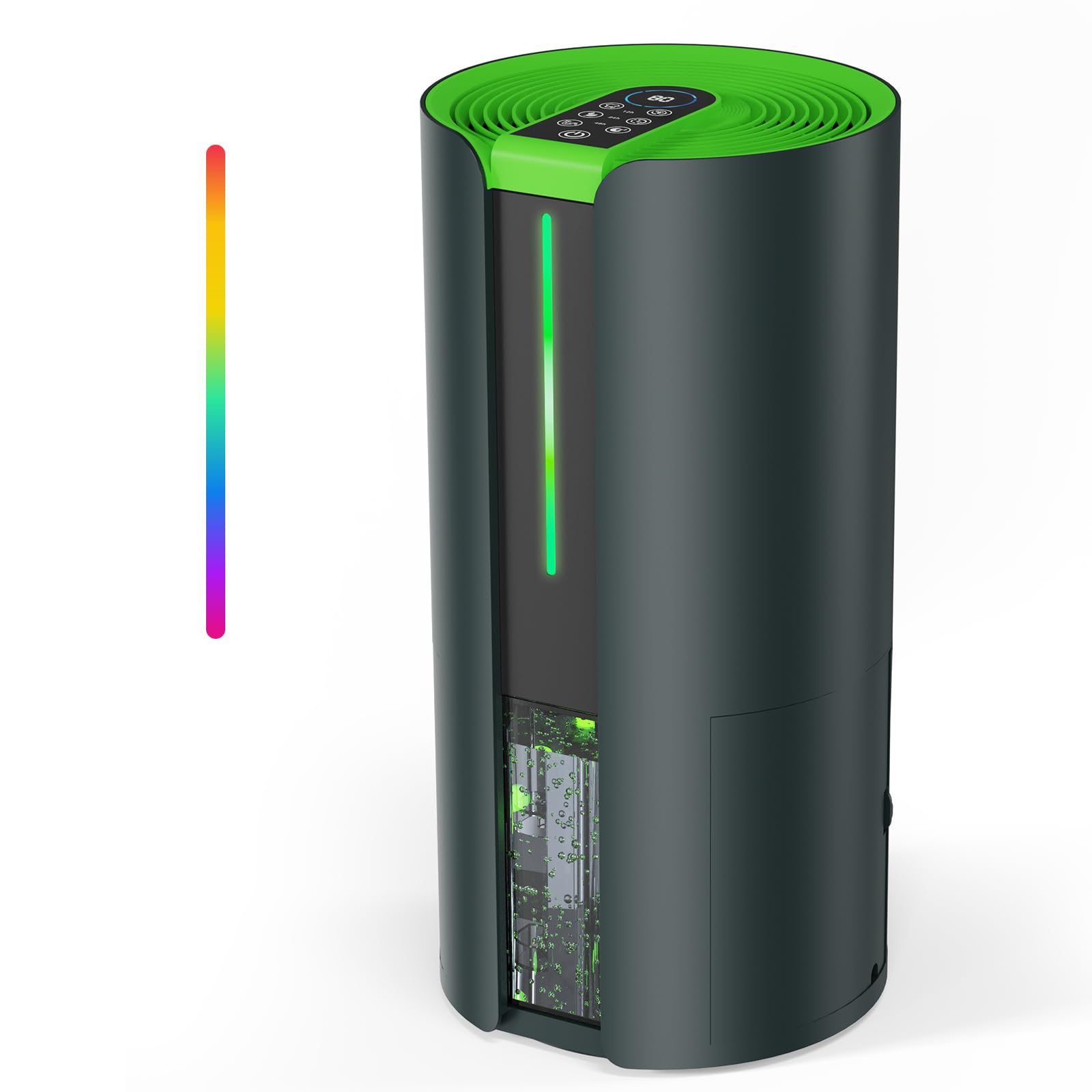 16L/24H Deumidificatore Portatile - 3-in-1 Dehumidifier/Purifica/Asciuga