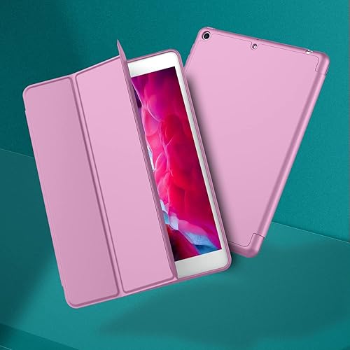 Miniatura 20 de iMieet Funda para iPad 9.7 (modelo 2018/2017, 6ª/5ª generación), funda inteligente con portalápices y parte trasera de silicona suave de piel