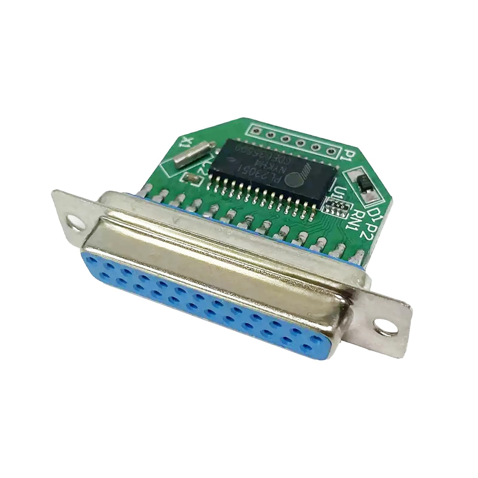 PL2305 Petit module convertisseur parallèle USB vers 25 broches 36 broches pour imprimantes plus anciennes avec adaptateur Plug and Play Arrange USB vers port parallèle