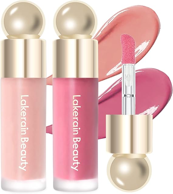 Erinde Soft Pinch Dewy Liquid Cream Blush, miękki aksamit jedwabna tekstura, długotrwały, buildable and blendable, nawilżający puder do twarzy