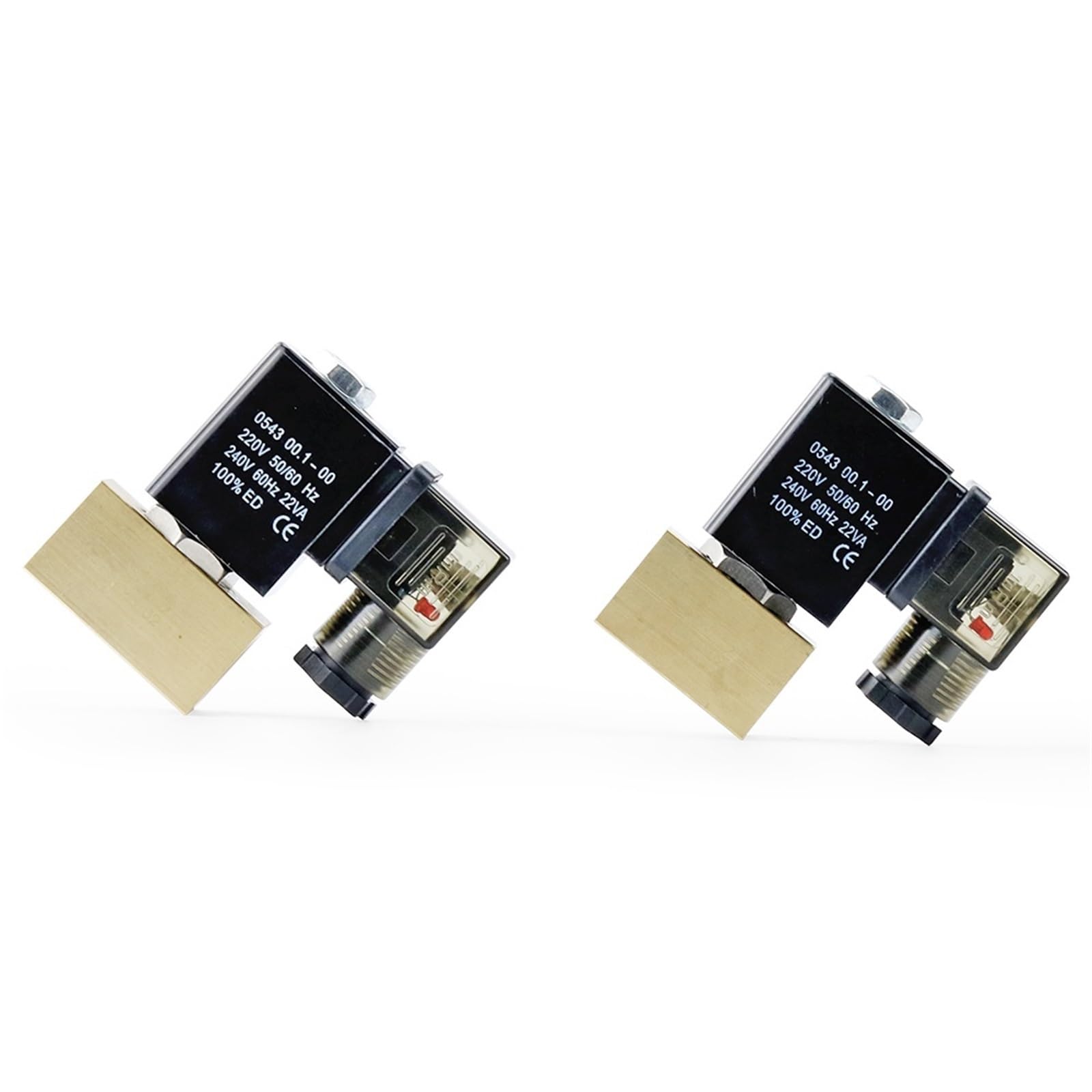 Électrovanne 24V laiton JT22-02 pour stopper les fuites haute pression 80 bar