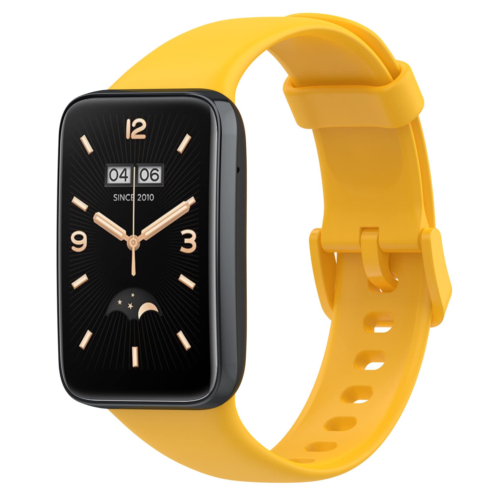 Panda Bobo For Xiaomi Smart Band 7 Pro Silicone Strap Wristband Mi Band 7 Pro Sport Strap (Yellow)
