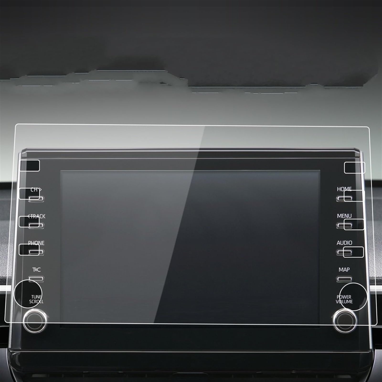 Compatibile con Toyota Corolla 2023 Pellicola Protettiva in Vetro temperato per Console Centrale, Accessori per Auto (Colore: 23 HD)