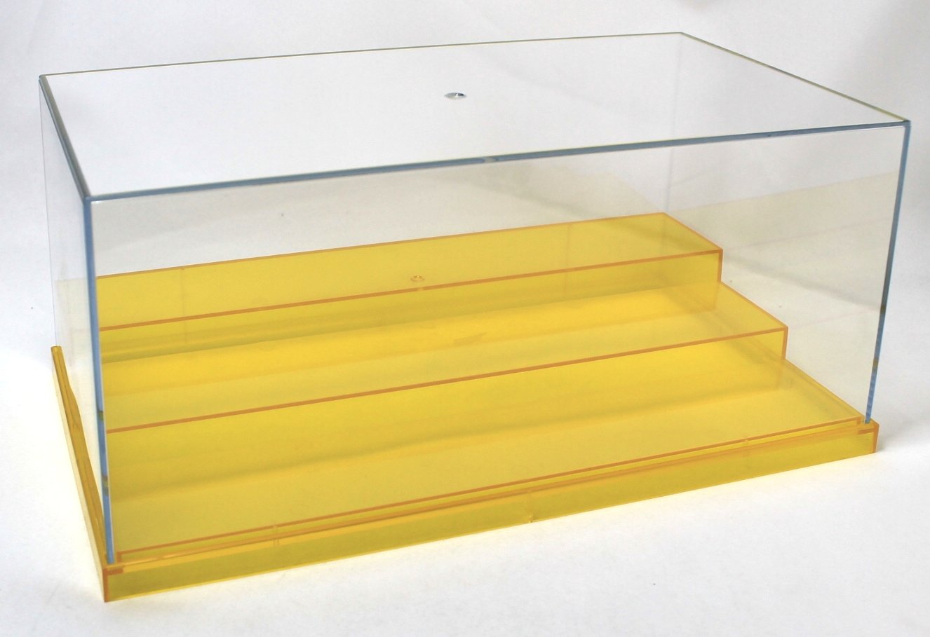 T-case LSTAGE コレクションケース Amazon | WAVE T・ケース L ステージ スケルトン・イエロー TC033 通販