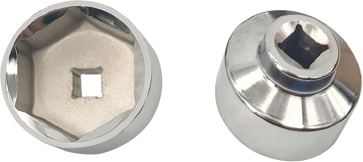 waltyotur 7-Piece Oil Filter Wrench Set with Metric Socket Set Tool for Mercedes Benz, BMW, VW, Audi, Porsche, and More