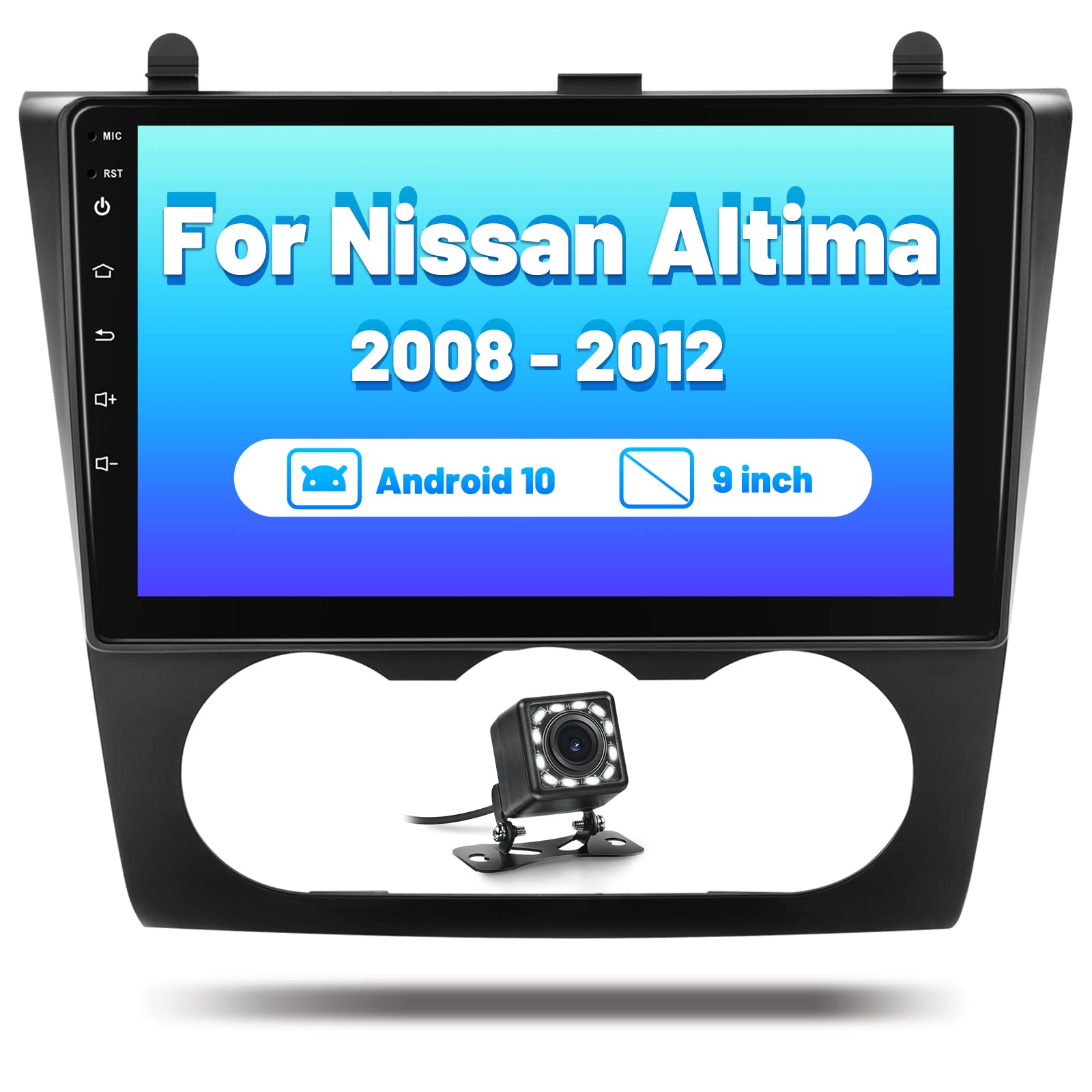 Buy Hikity Android Car Stereo for Nissan Teana Altima Radio 2008 2009 2010 2011 2012, 9 Inch