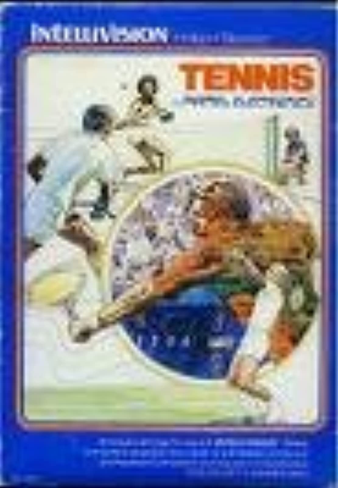 Intellivision Tennis Video Game