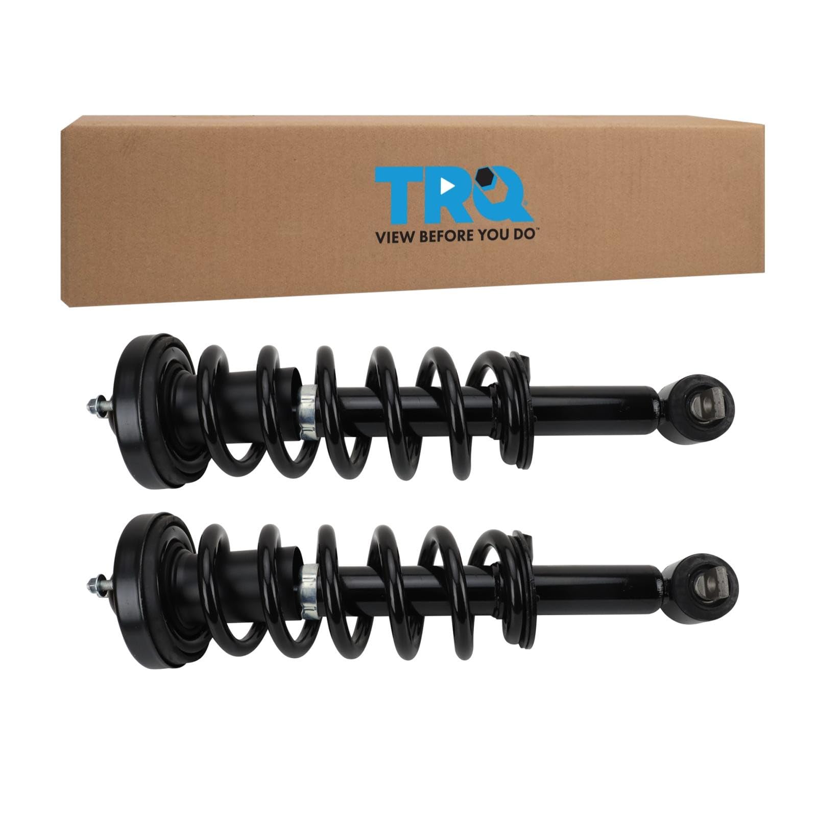 TRQ Front Shock &amp; Spring Assembly Set Compatible with 2018-2022 Ford 2018-2022 Lincoln
