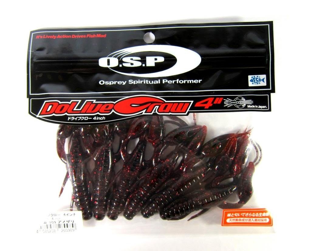 オーエスピー ドライブクロー Feco対応 4inch OSP Dolive Craw 【1】