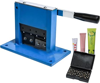 Aluminum Tube Sealing Machine with Date Coder and Expiration Codes,Manual Heavy Duty Tube Sealer,with Number and Date Coding Function, for Aluminum Tube Tail Seal