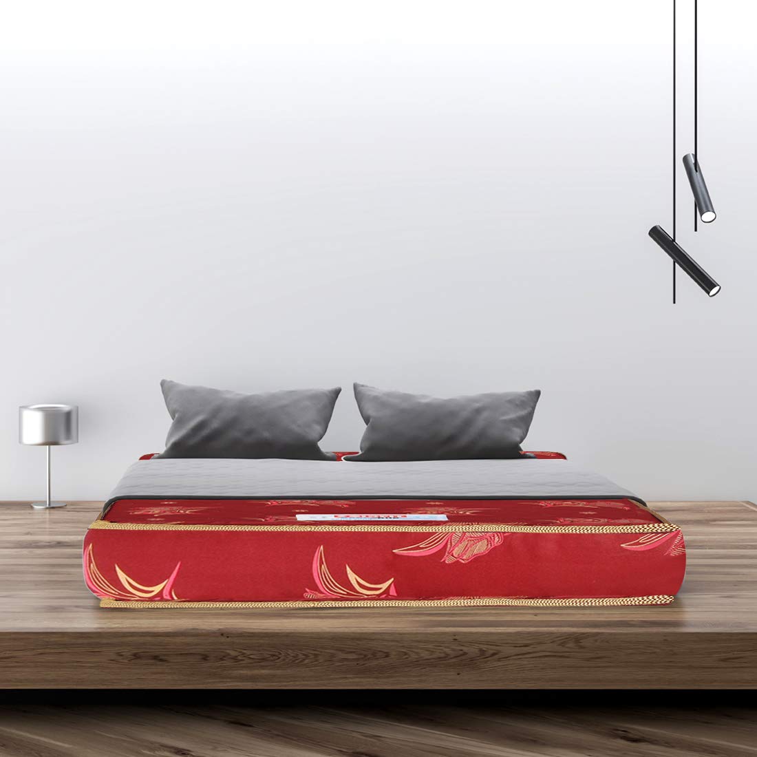 Coirfit Bone Zone with REBOTECH Tech. 4 Inch Single Bonded Foam Mattress (75 x 35) Inches Breathable Knitted Fabric | Extra Firm Bed Mattress | Spine Protective & Back Care Support | 3-Year Warranty