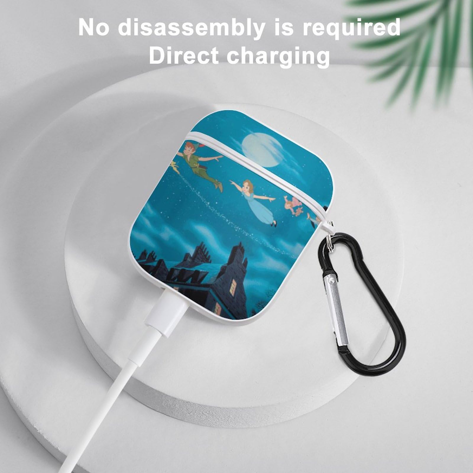 airpods 1/2 世代ワイヤレス Bluetooth イヤホンシェル Apple Airpods 1 Pro 2用Bluetoothヘッドセットケース,漫画