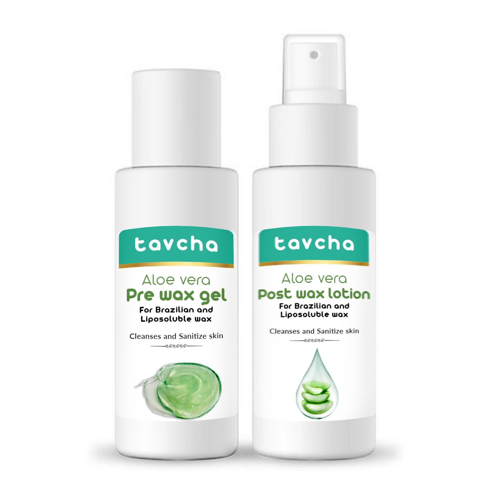 tavcha Aloe Vera Pre Wax Gel (50ml) and Post Wax Lotion (50ml) For Nourishing, Soothing Skin, Cleanses and Sanitize Skin, Ideal for Home and Salon Use (B0BTW84WP8) Amazon Price History, Amazon Price Tracker