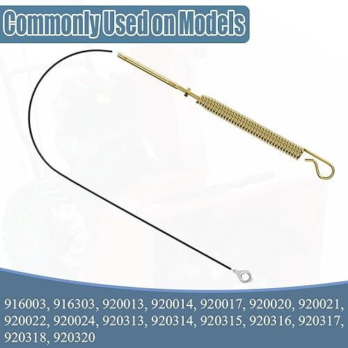 Miniatura 3 de NOFIXS 06900438 Cable de barrena compacto para barrena Ariens y tracción superior Parte # 06900438 24916003 AMP 24916303