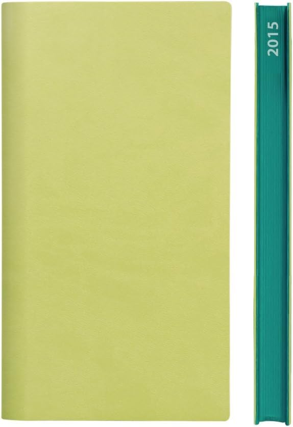2015 Daily Planner Calendar by Daycraft Signature - Pocket Size Light Green (D131L)