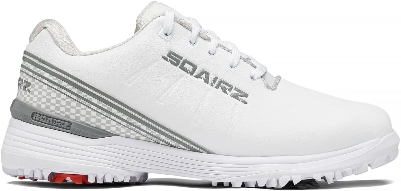 SQAIRZ Freedom Micro Women's Athletic Golf Shoes, Designed for Balance & Performance, Replaceable Spikes, Breathable, Waterproof, Golf Shoes with Spikes