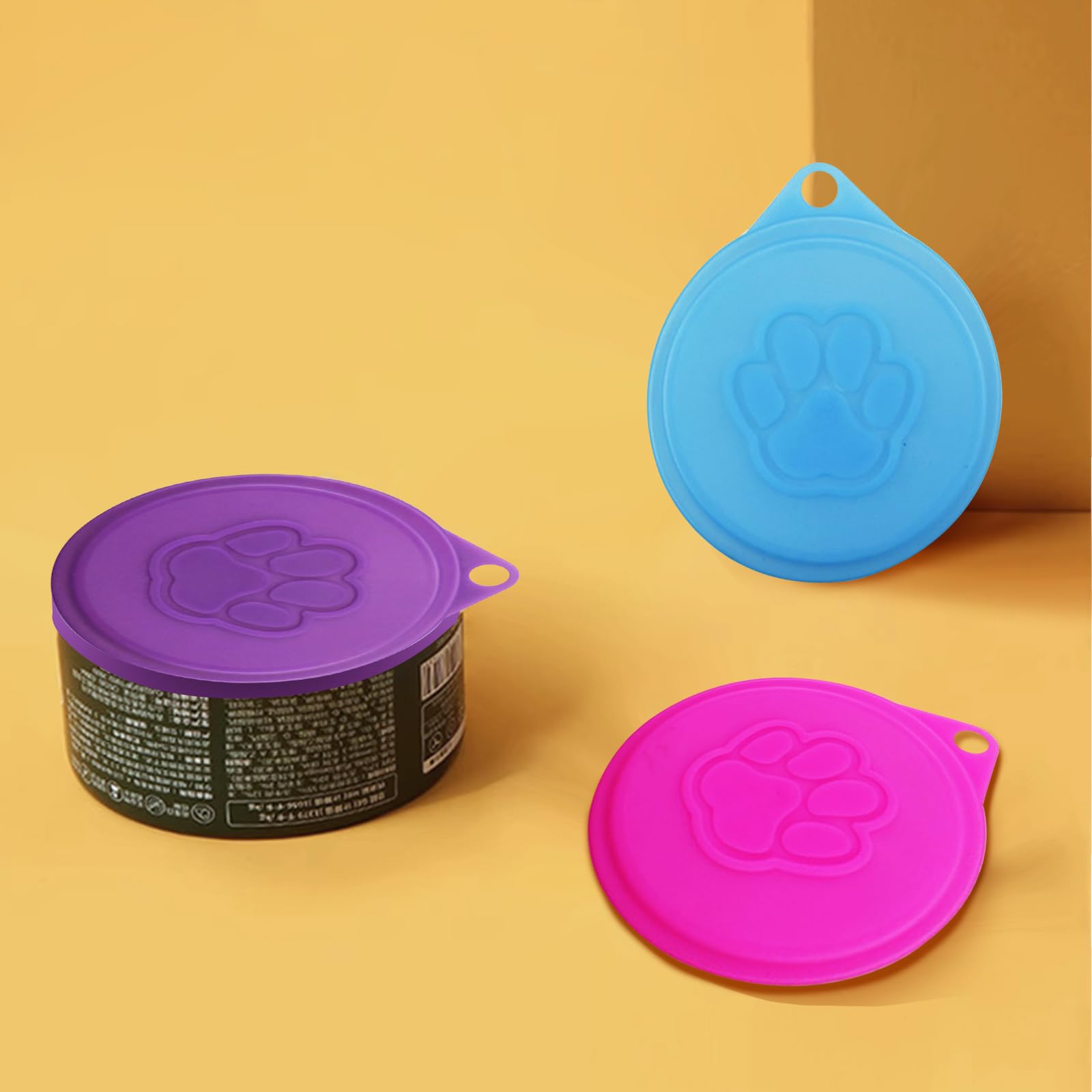 Coperchi Alimenti Coperchi Per Lattine 12 Pezzi - 3 Misure (75/85/100 Mm), Per Cibo Animali, Plastica Trasparente Tappo Per Lattine