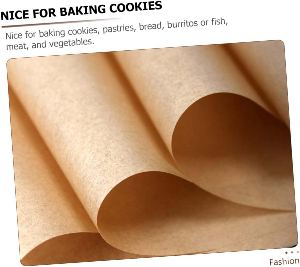 100sheets Nonstick Parchment Paper Creative Grill Sheets Baking Sheets Kitchen Essentials