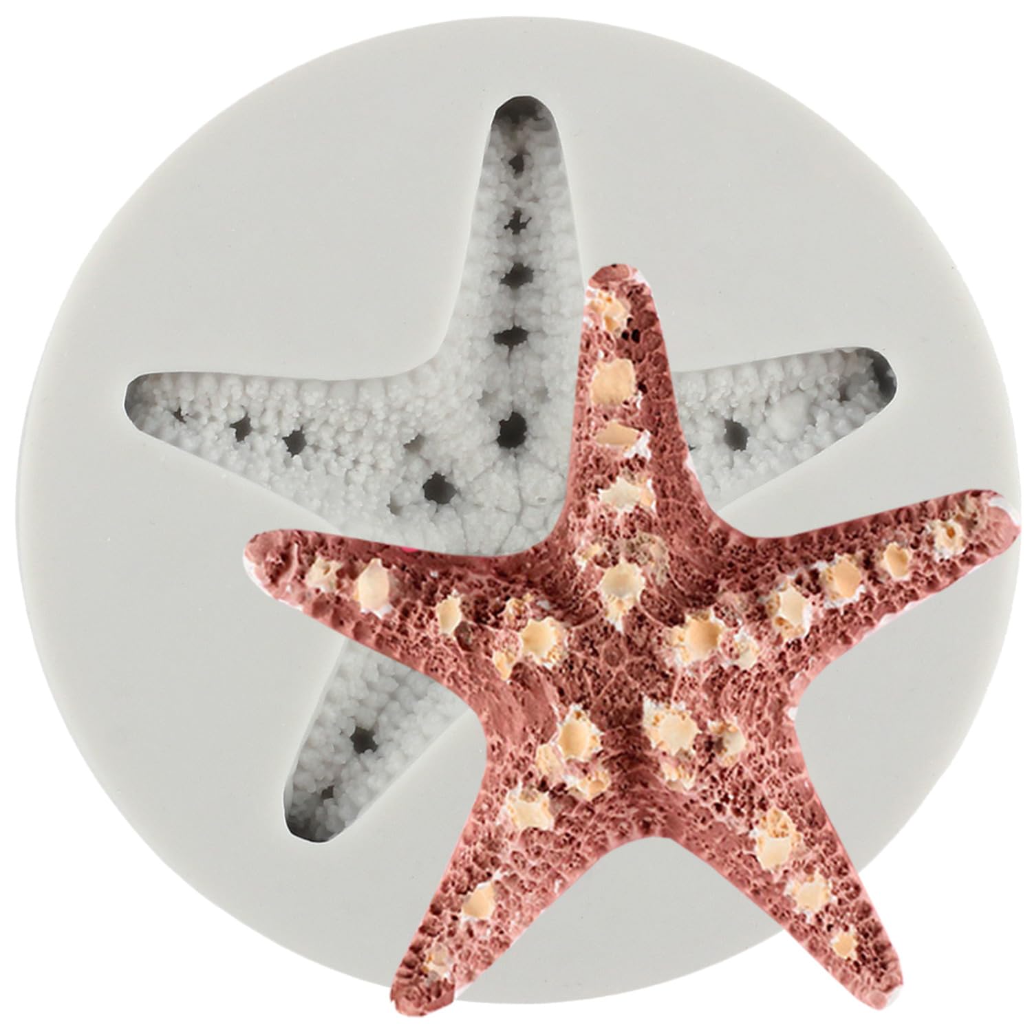 Sijiangmold Starfish Silicone Moulds Starfish Fondant Mould